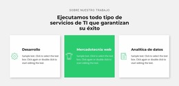 Exitosa Empresa De TI - Hermosa Plantilla Joomla