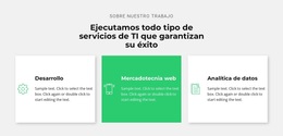 Exitosa Empresa De TI - Plantilla De Sitio Web Gratuita