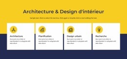 Architecture Et Intérieur - Inspiration Pour La Conception De Sites Web