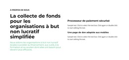 Divers Blocs De Texte – Téléchargement Du Modèle HTML