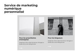 Conception Numérique Personnalisée – Modèle De Site Web Mobile