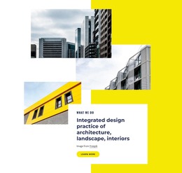 Integrated Design Practice - HTML Web Template