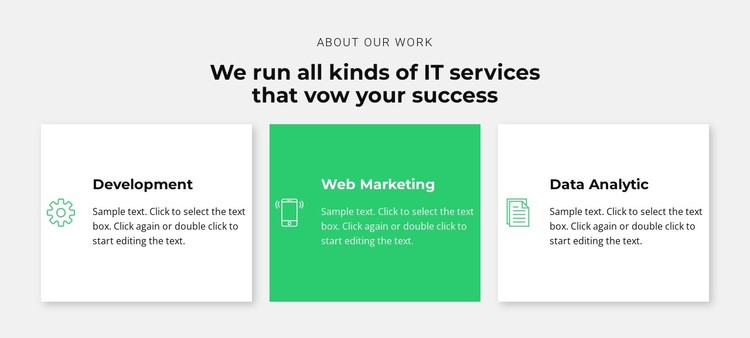 Successful IT company HTML Template