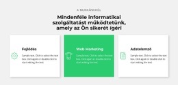 Sikeres Informatikai Cég – E-Kereskedelmi Webhely