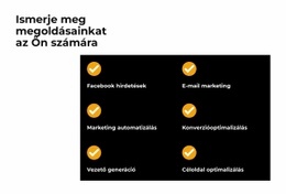 Ismerje Meg Megoldásunkat – Ingyenes Webhelysablon