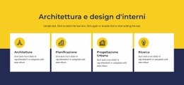 Mockup Di Sito Web Multiuso Per Architettura E Interni