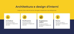 HTML Reattivo Per Architettura E Interni