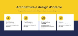 Architettura E Interni - Sito Web Reattivo