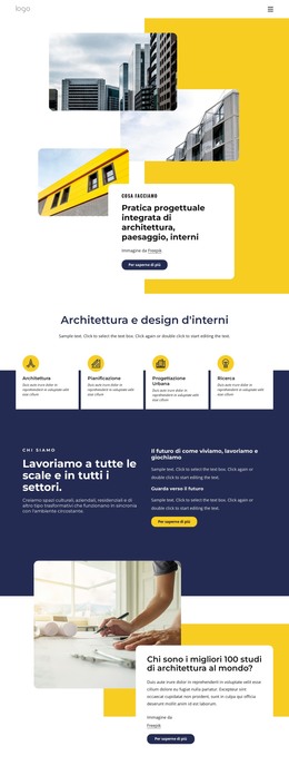 Architetti Di Prim'Ordine - Modello Per La Creazione Di Siti Web