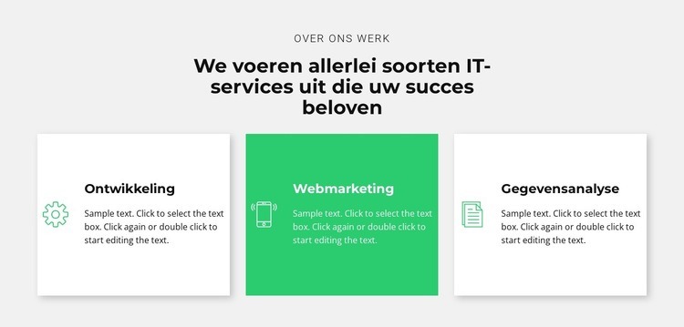 Succesvol IT-bedrijf Bestemmingspagina