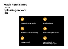 Maak Kennis Met Onze Oplossing - Creatief, Multifunctioneel Siteontwerp
