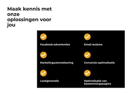 Maak Kennis Met Onze Oplossing - Sjabloon Voor Bestemmingspagina'S