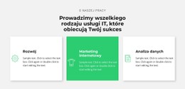 Odnosząca Sukcesy Firma IT Szablon CSS Do Pobrania Za Darmo