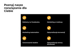 Poznaj Nasze Rozwiązanie - Szablon Strony Docelowej