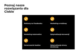 Poznaj Nasze Rozwiązanie - Szablon Strony Docelowej