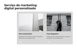 Projeto Digital Personalizado - Online HTML Page Builder