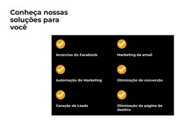 Conheça Nossa Solução - Design Criativo De Sites Multiuso