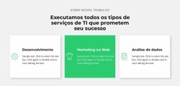 Empresa De TI De Sucesso - Maquete De Site Gratuita