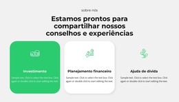 Pronto Para Compartilhar Experiência - Modelo De Página HTML