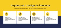 Arquitetura E Interiores Construtor Joomla