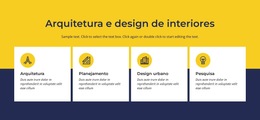 Variações De Tema Bootstrap Para Arquitetura E Interiores