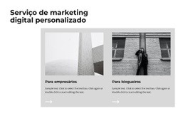 Página De Destino Premium Para Projeto Digital Personalizado