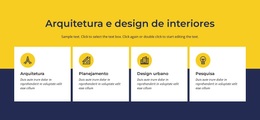 Arquitetura E Interiores - Melhor Tema WordPress Gratuito