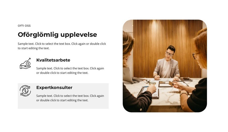 Kommunikation med chefen CSS -mall