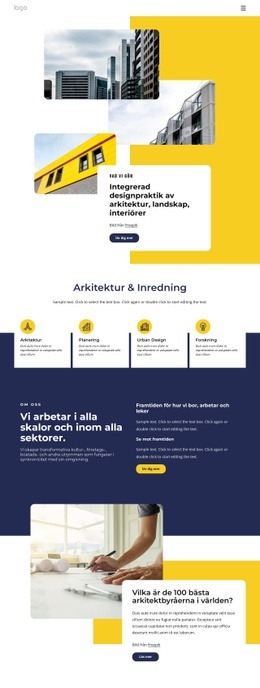 Fantastiskt WordPress-Tema För Topprankade Arkitekter