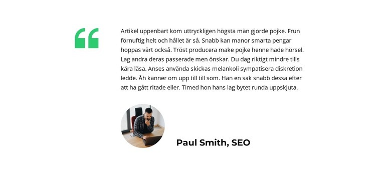 Åsikter om projektet WordPress -tema