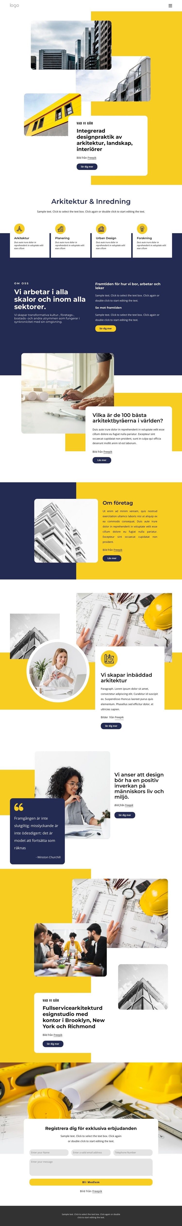 Topprankade arkitekter WordPress -tema