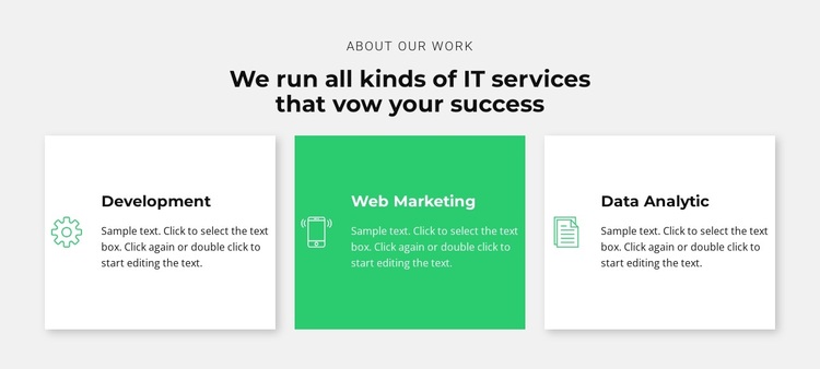 Successful IT company Template