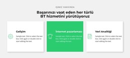 Başarılı BT Şirketi - Çok Amaçlı Web Tasarımı
