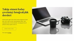 Çevrimiçi Fotoğrafçılık Dersleri - HTML Website Creator