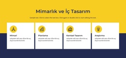 Mimari Ve Iç - En Iyi Ücretsiz WordPress Teması