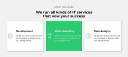 Successful IT Company - Simple Webpage Design