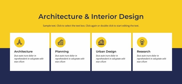 Architecture and interior Webflow Template Alternative
