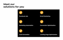 Meet Our Solution - Creative Multipurpose Site Design