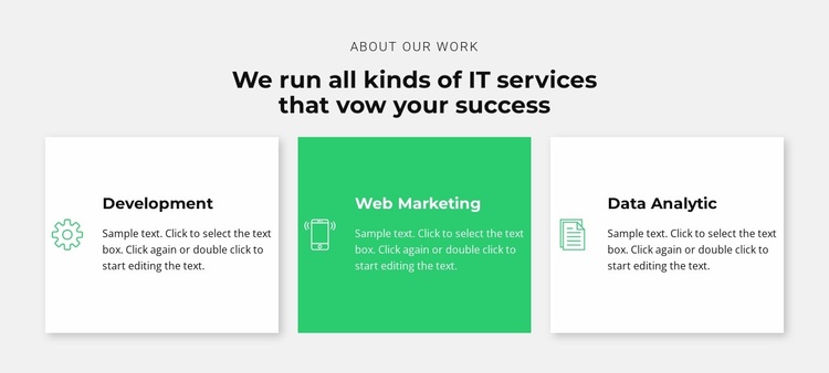 Successful IT company Website Design