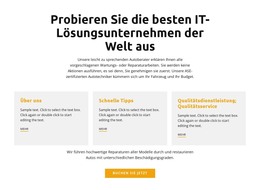 IT-Büro - Einseitenvorlage