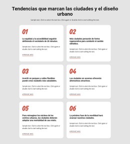 Tendencias Que Marcan Las Ciudades - Plantilla De Sitio Web Gratuita