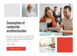 Conception De Site Prête À L'Emploi Pour Groupe De Recherche En Architecture