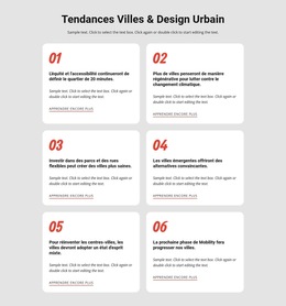 Tendances Aiguisant Les Villes - Page De Destination