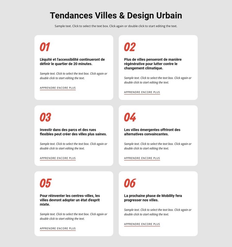 Tendances aiguisant les villes Modèle d'une page