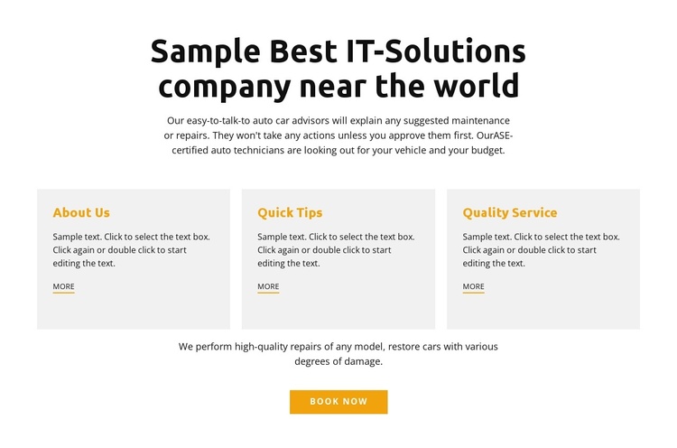 IT office Joomla Template