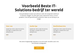 IT-Kantoor - Sjabloon Voor Één Pagina