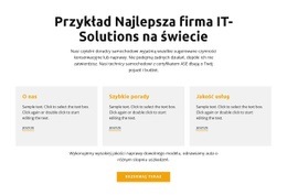 Najbardziej Kreatywny Szablon HTML5 Dla Biuro IT