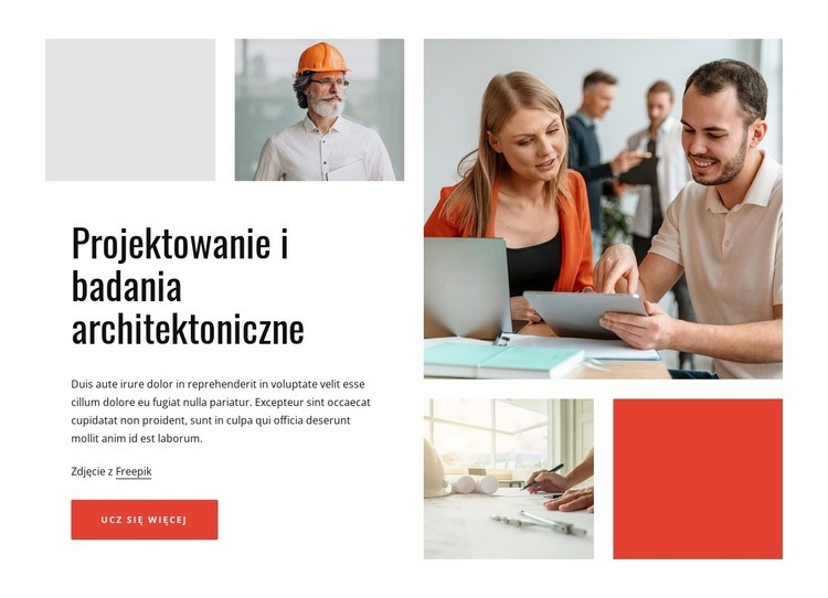 Grupa Badań Architektonicznych Szablon HTML5