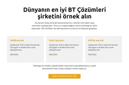 BT Ofisi - Web Sitesi Şablonunu Indirme