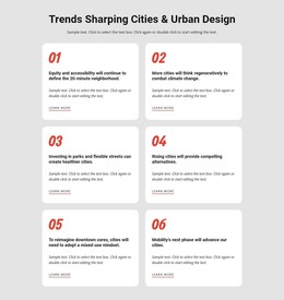 Trends Sharping Cities - Customizable Professional WordPress Theme